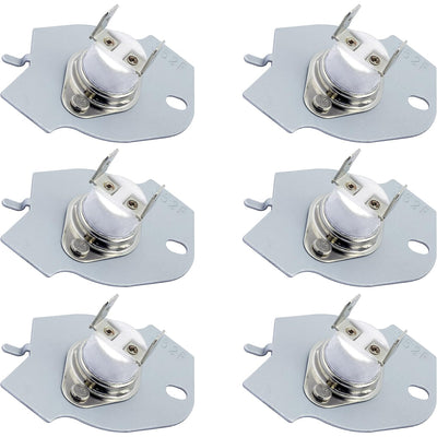 3977394 Dryer Thermal Fuse, six identical fuses shown in a 2-by-3 layout