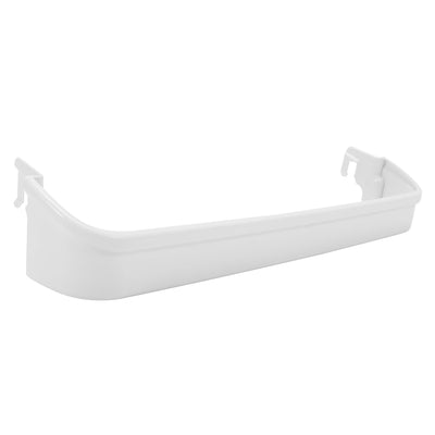 240338001 refrigerator upper gallon door shelf bin, front angled view