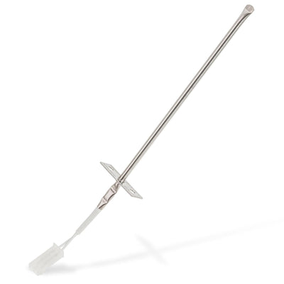 Oven temperature sensor probe with mounting bracket and connector for Frigidaire and Kenmore ranges.