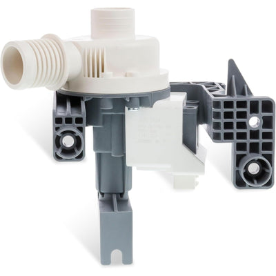 W11396717 replacement washer drain pump with mounting bracket for Whirlpool, Kenmore, and Maytag washing machines.