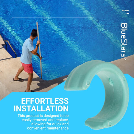 Close-up of W83247 universal pool cleaner hose weight for easy installation and maintenance.