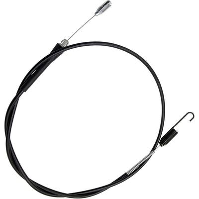54510-VG4-C01 replacement clutch cable for Honda walk-behind lawn mowers with metal end fitting and tension spring.
