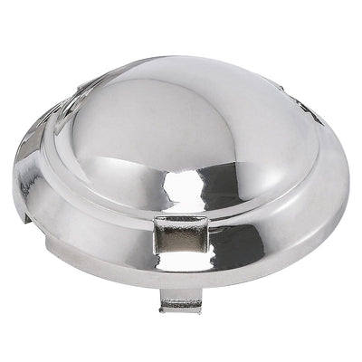 Chrome-finished DC66-00777A washer pulsator cap replacement for Samsung washing machines.
