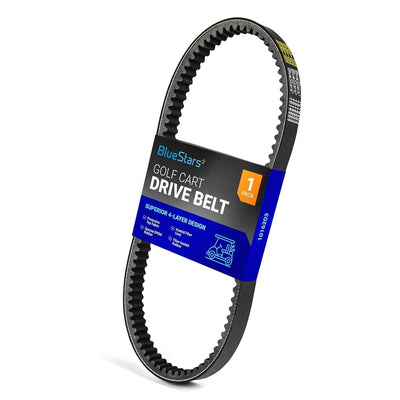 1016203 clutch drive belt for Club Car golf carts in retail packaging.