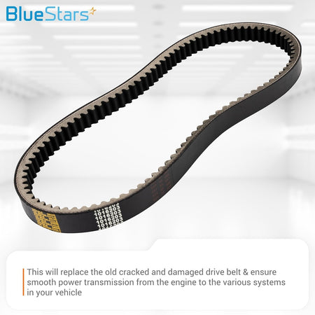 1016203 replacement clutch drive belt for Club Car DS and Precedent gas golf carts.