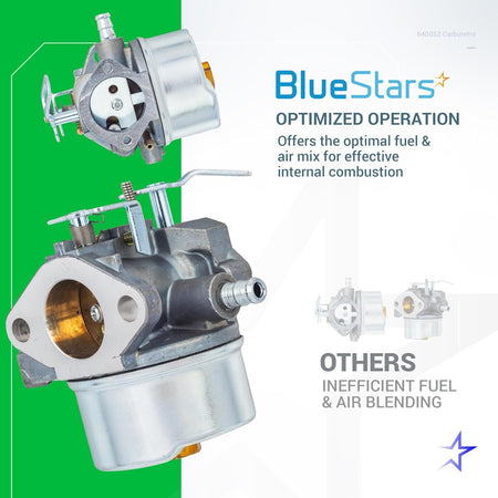 640052 carburetor replacement part showing optimized fuel and air mixing design for internal combustion engines.