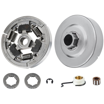 Clutch drum, sprocket, needle bearing, and worm gear kit for Stihl MS361 MS440 MS460 chainsaws.