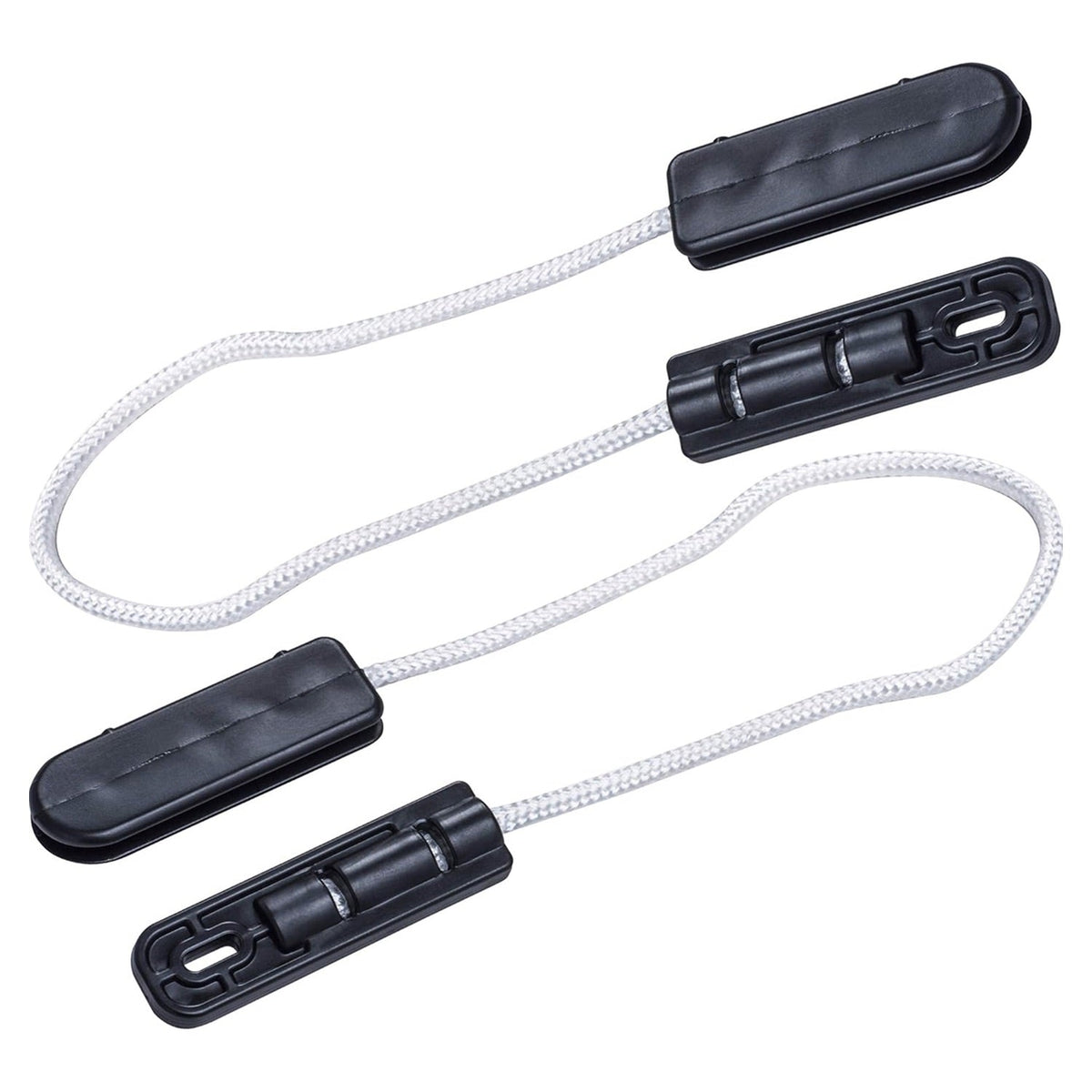 Two replacement dishwasher door hinge cable assemblies for LG dishwashers.
