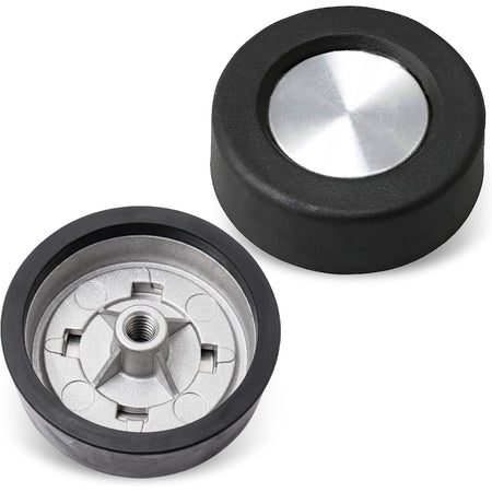 3362624 Washer timer knobs, showing front and underside views