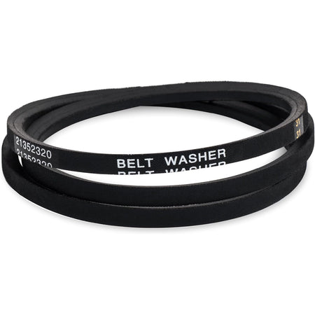 21352320 washer drive belt shown coiled in a plain product photo