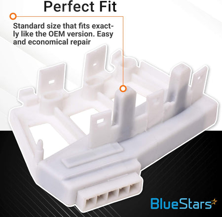 6501KW2002A washer rotor position sensor assembly with infographic highlighting perfect fit design.