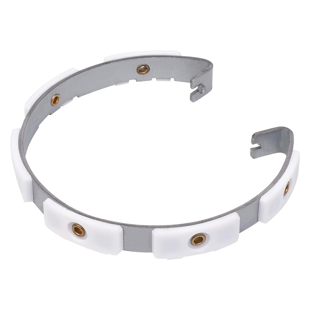 W10817888 washer clutch band replacement with six white friction pads for Whirlpool and Kenmore washing machines.