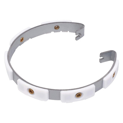 W10817888 washer clutch band replacement with six white friction pads for Whirlpool and Kenmore washing machines.