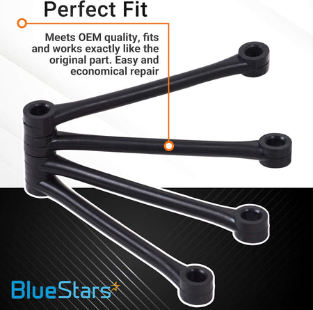 Set of four WH1X2727 washer dampening straps for GE and Hotpoint washing machines.